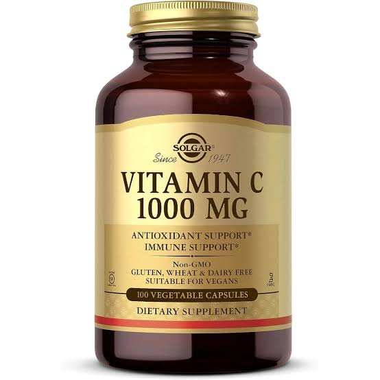 Solgar Vitamin C 1000 mg – 100 Vegetable Capsules