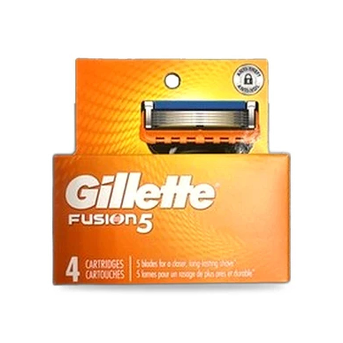 Gillette Fusion5 Power Razor Blade Refills, 4 Cartridges