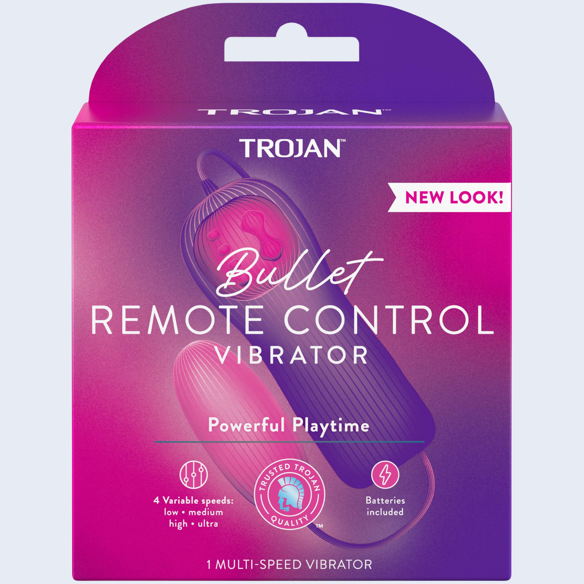 Trojan Bullet Remote Control Vibrator