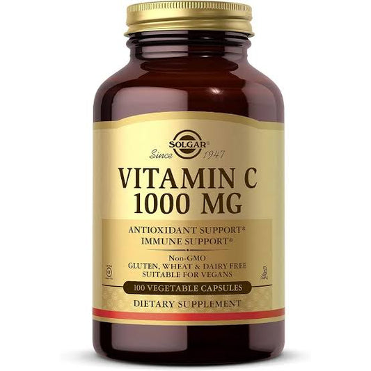 Solgar Vitamin C 1000 mg – 100 Vegetable Capsules