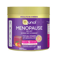 Qunol Menopause Relief Strawberry Mango Flavor – 30 Soft Chews